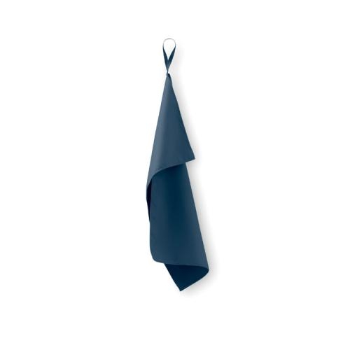 Microvezel handdoek  atoll 30 blauw
