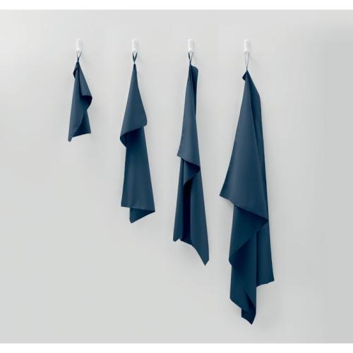 Microvezel handdoek  atoll 100 blauw