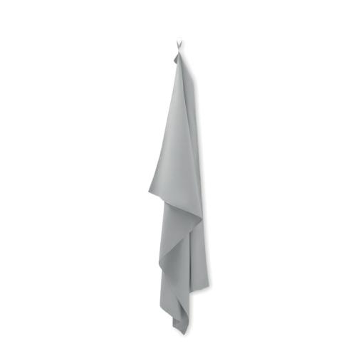 Microvezel handdoek  atoll 100 grijs