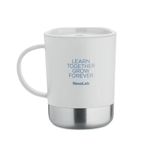 Enkelwandige mok 300 ml Beaker wit
