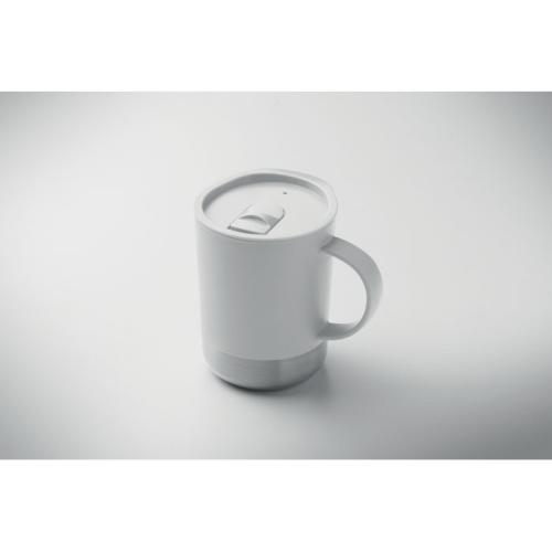 Enkelwandige mok 300 ml Beaker wit