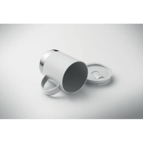 Enkelwandige mok 300 ml Beaker wit