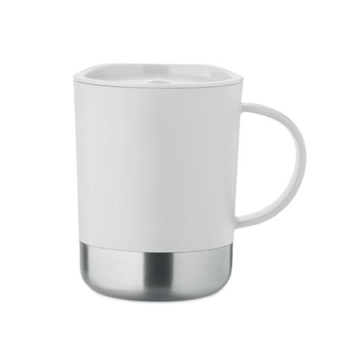 Enkelwandige mok 300 ml Beaker wit