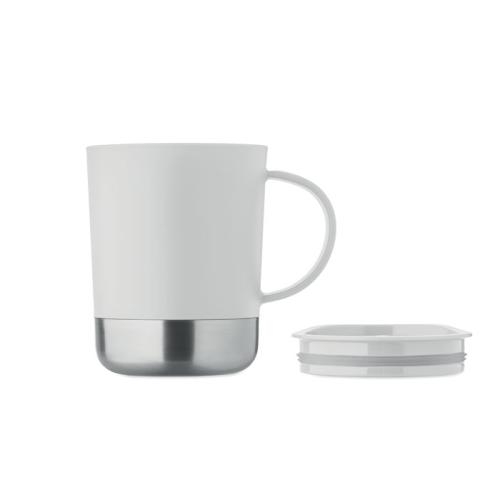 Enkelwandige mok 300 ml Beaker wit
