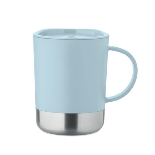 Enkelwandige mok 300 ml Beaker babyblauw