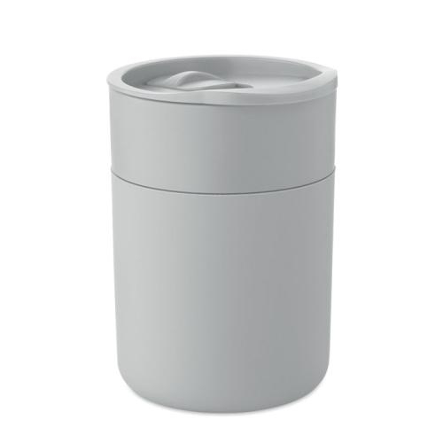 PP beker 330 ml Goblet grijs