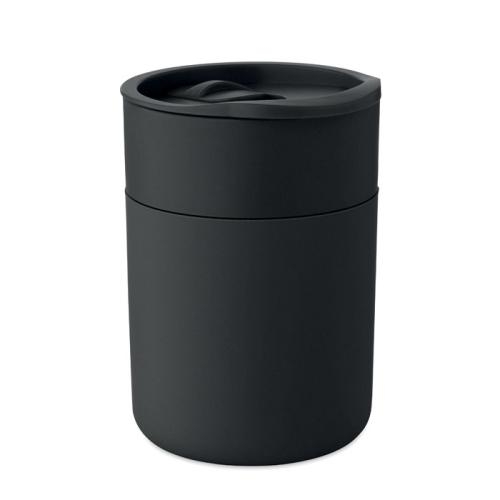 PP beker 330 ml Goblet zwart