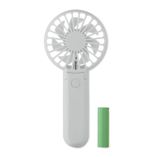 Draagbare vouwventilator Ibera wit