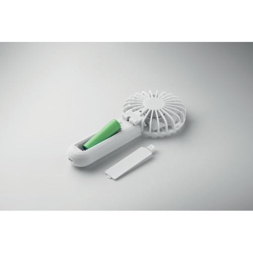 Draagbare vouwventilator Ibera wit
