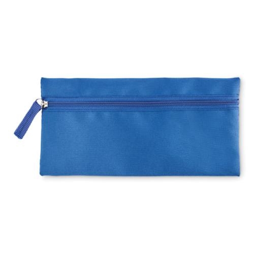 Etui met rits Study royal blue