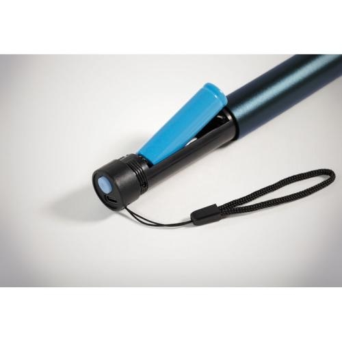 Gerecyclede aluminium zaklamp Lume navy