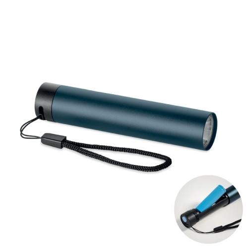 Gerecyclede aluminium zaklamp Lume navy