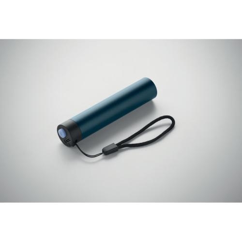 Gerecyclede aluminium zaklamp Lume navy