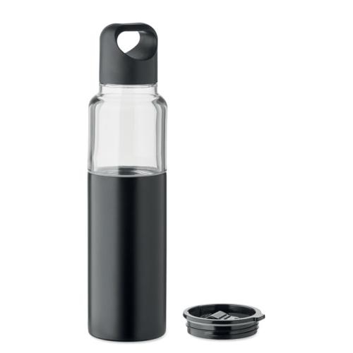 2-in-1 fles 610 ml Dualuse zwart