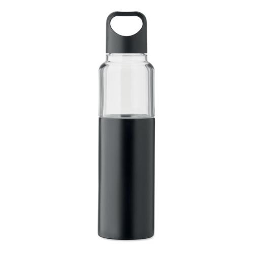 2-in-1 fles 610 ml Dualuse zwart