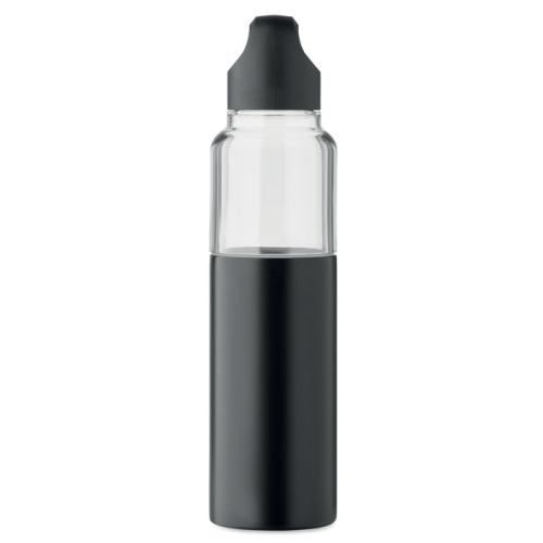2-in-1 fles 610 ml Dualuse zwart