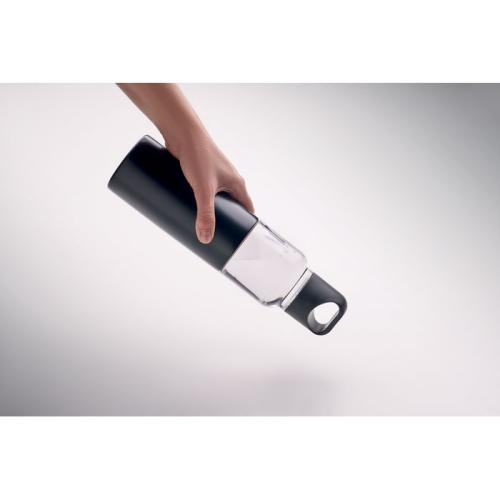 2-in-1 fles 610 ml Dualuse zwart