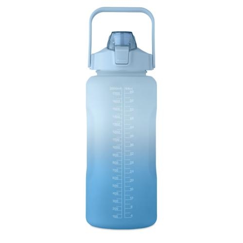 RPET waterfles 2000 ml Activate max royal blue