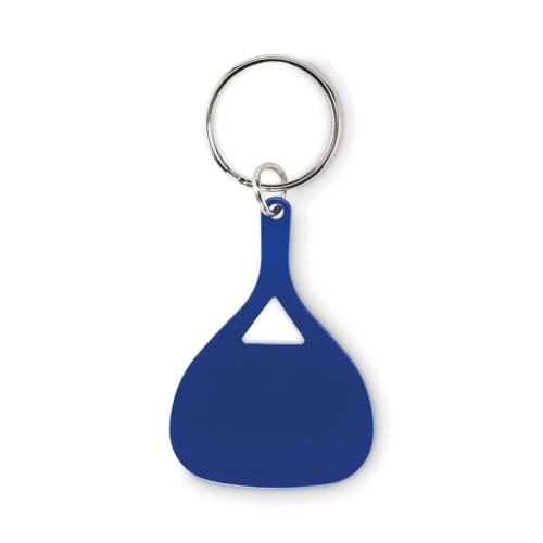 Alu sleutelhanger peddel Kepad blauw
