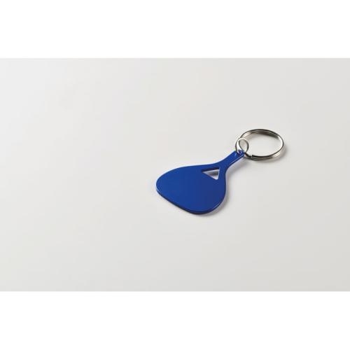 Alu sleutelhanger peddel Kepad blauw