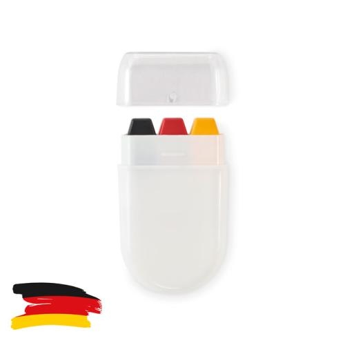 Bodypaintstick vlagkleuren Cheer geel