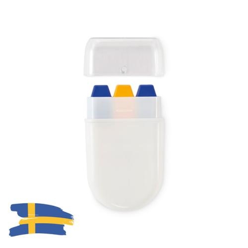 Bodypaintstick vlagkleuren Cheer blauw