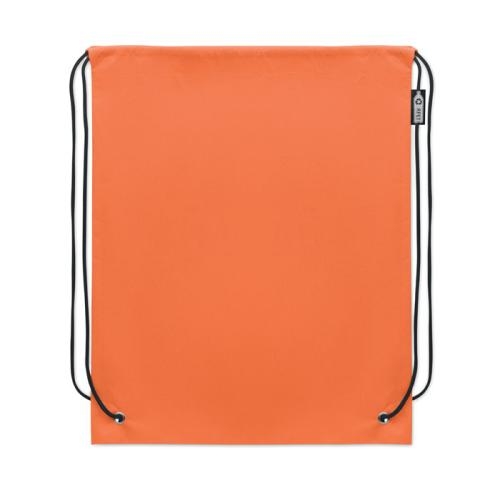 RPET non-woven rugtas Daffy oranje
