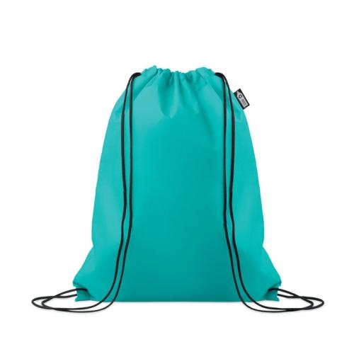 RPET non-woven rugtas Daffy turquoise