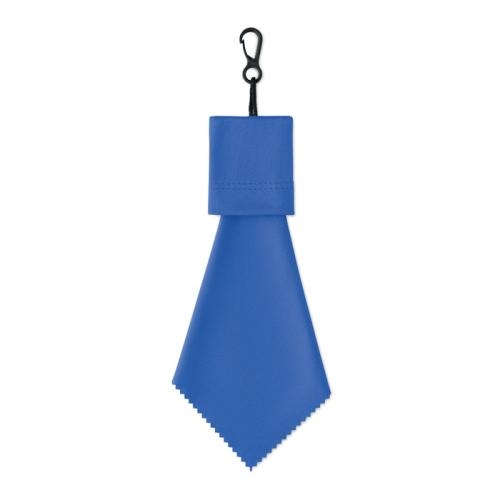 RPET reinigingsdoekje Clear royal blue
