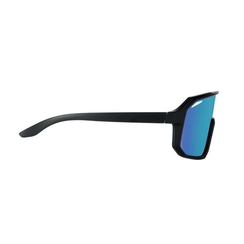 Sport zonnebril UV400 Flash blauw