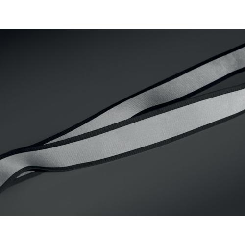 RPET lanyard reflecterend Tosee zwart