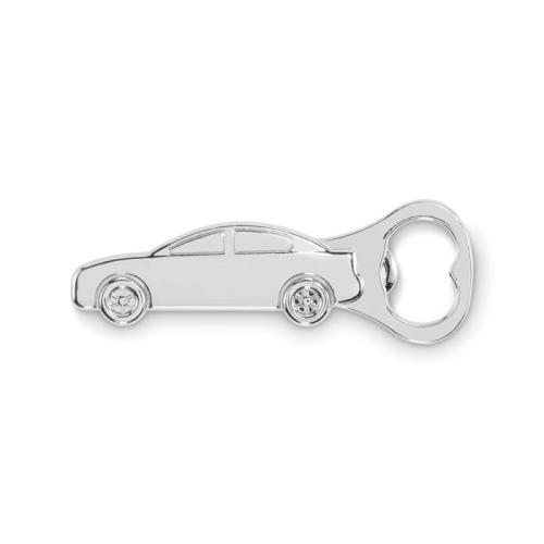 Flesopener auto Mycar mat zilver