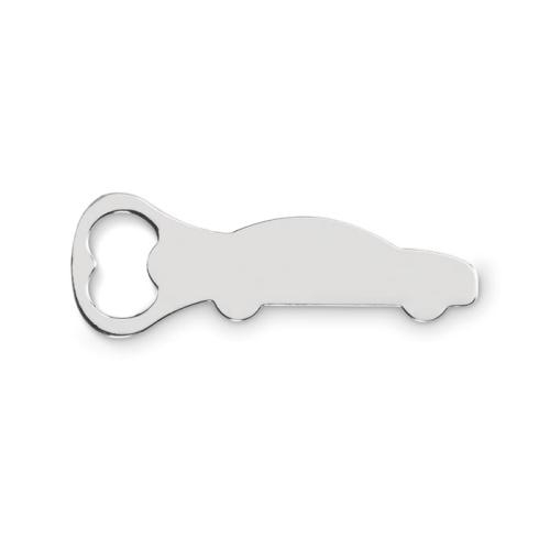 Flesopener auto Mycar mat zilver
