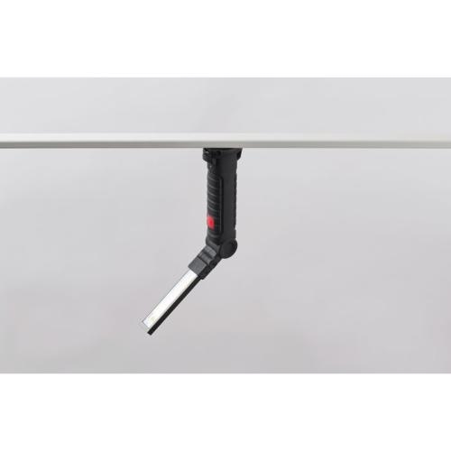 Oplaadbare werklamp Rotate zwart