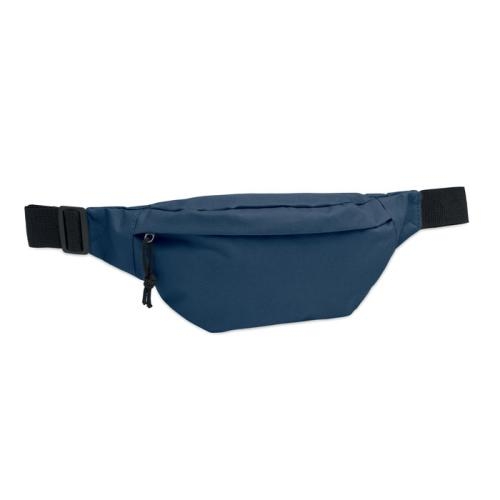 600D RPET heuptasje Hipla blauw