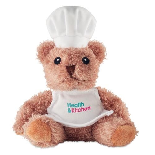 Pluche teddybeer chef-kok Teddchef