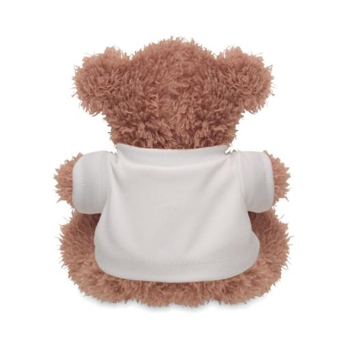 Pluche teddybeer dokter Doc wit