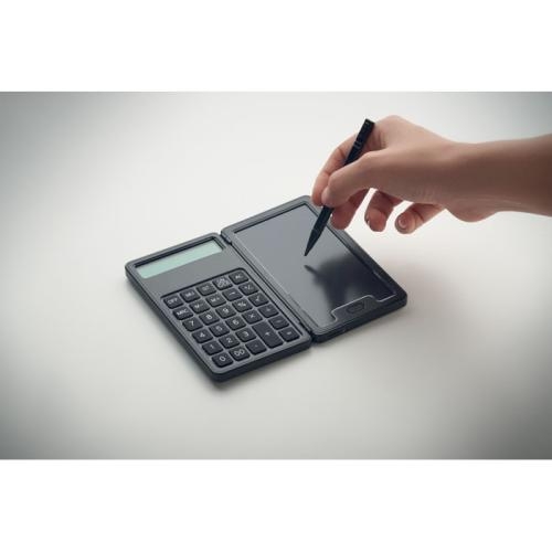 Rekenmachine met LCD-tablet Clerk zwart