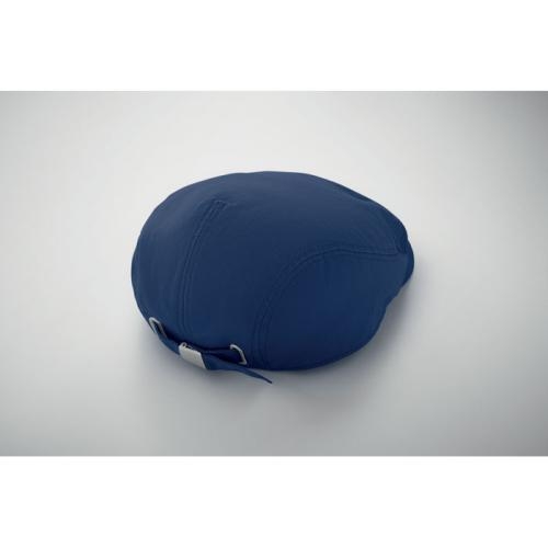 Newsboy platte pet Flat peak blauw