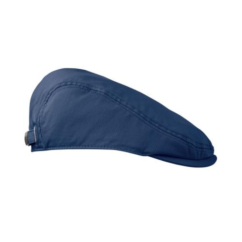 Newsboy platte pet Flat peak blauw