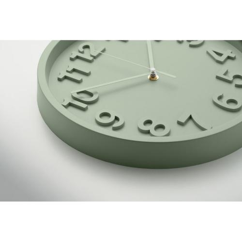 PP wandklok Muro mint green