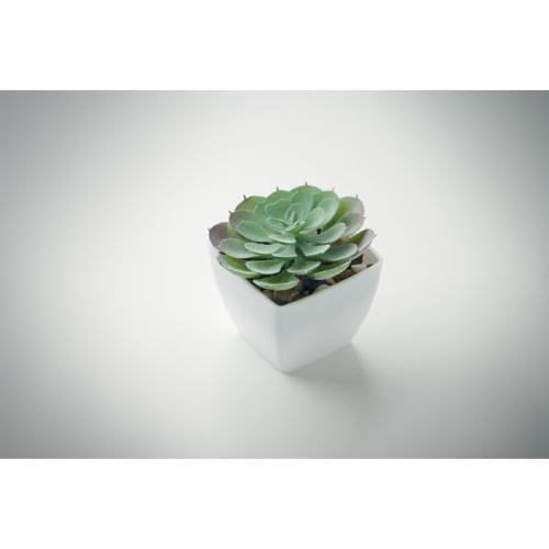 Mini kunstplant Artieche wit
