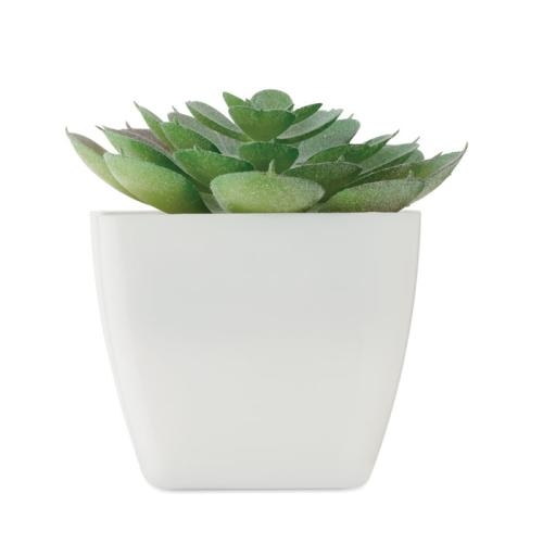 Mini kunstplant Artieche wit