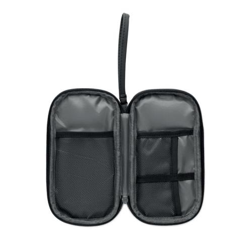 600D RPET tech organizer etui Allthere zwart
