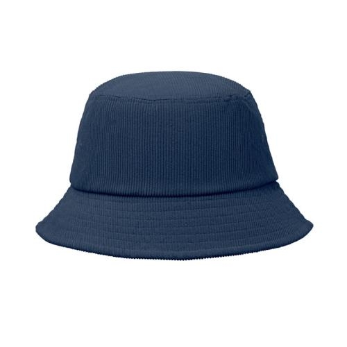 Corduroy vissershoed Scoop blauw