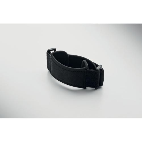 2 sport-kniebandages Stabil zwart