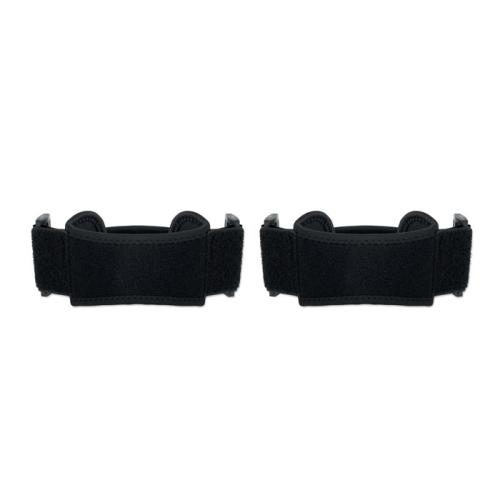 2 sport-kniebandages Stabil zwart