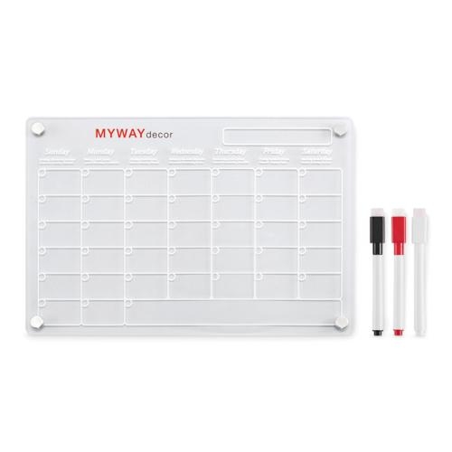 Magnetische acryl planner Planit transparant