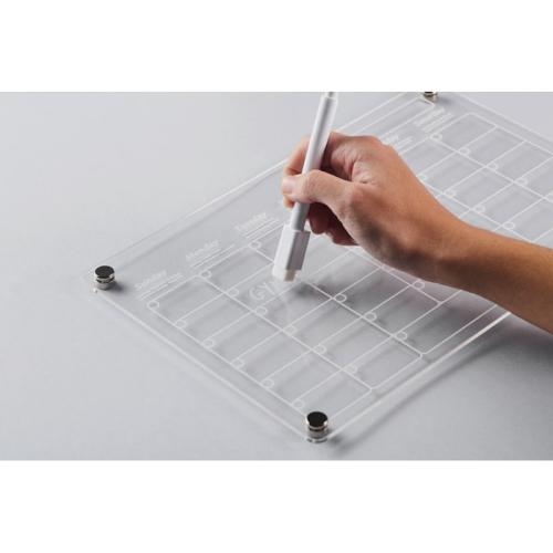 Magnetische acryl planner Planit transparant