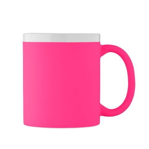 Keramische mok 300 ml Mugiva neon fuchsia